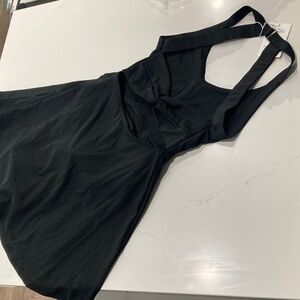 Sporty Black romper Dress